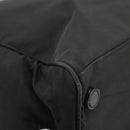 PRADA Hand Bag Nylon Black Silver Auth bs20366-15