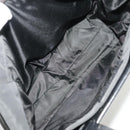 PRADA Hand Bag Nylon Black Silver Auth bs20366-10