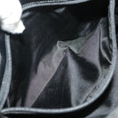 PRADA Hand Bag Nylon Black Silver Auth bs20366-23