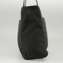 PRADA Hand Bag Nylon Black Silver Auth bs20366-4