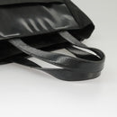 PRADA Hand Bag Nylon Black Silver Auth bs20366-7