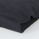 Salvatore Ferragamo Shoulder Bag Canvas Black Silver Auth bs20386-9