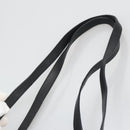 Salvatore Ferragamo Shoulder Bag Canvas Black Silver Auth bs20386-8