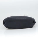 Salvatore Ferragamo Shoulder Bag Canvas Black Silver Auth bs20386-5