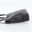 CHANEL COCO Mark Tote Bag Caviar Skin Black Gold CC Auth bs20388-3