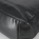 CHANEL COCO Mark Chain Tote Bag Lamb Skin Black CC Auth bs20389-15