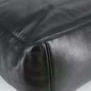 CHANEL COCO Mark Chain Tote Bag Lamb Skin Black CC Auth bs20389-13