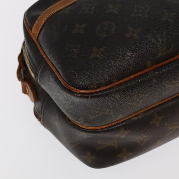 LOUIS VUITTON Monogram Reporter PM Shoulder Bag M45254 LV Auth bs20415