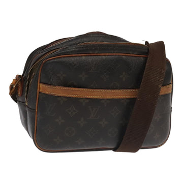 LOUIS VUITTON Monogram Reporter PM Shoulder Bag M45254 LV Auth bs20415
