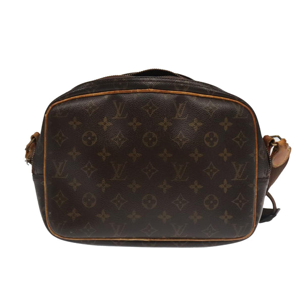 LOUIS VUITTON Monogram Reporter PM Shoulder Bag M45254 LV Auth bs20415