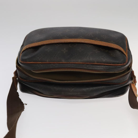 LOUIS VUITTON Monogram Reporter PM Shoulder Bag M45254 LV Auth bs20415