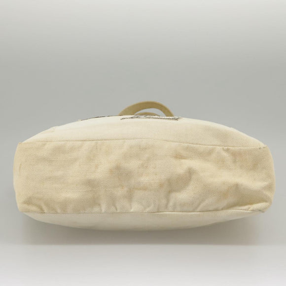 LOUIS VUITTON That's Love MM Tote Bag Canvas Beige M95388 LV Auth bs20420