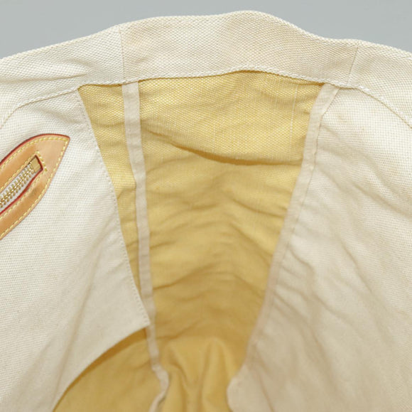 LOUIS VUITTON That's Love MM Tote Bag Canvas Beige M95388 LV Auth bs20420