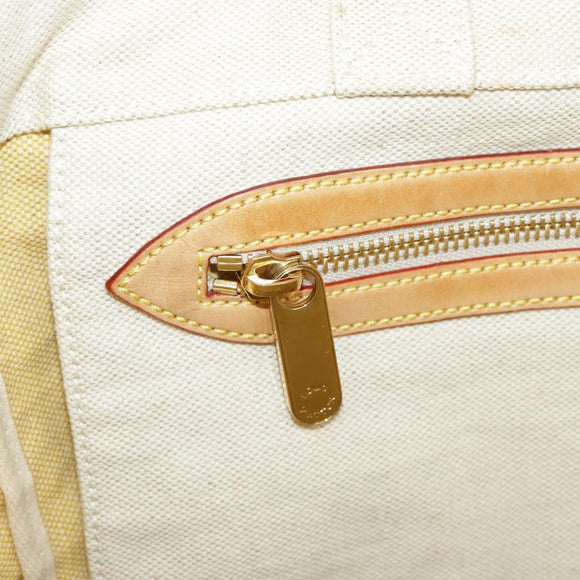 LOUIS VUITTON That's Love MM Tote Bag Canvas Beige M95388 LV Auth bs20420