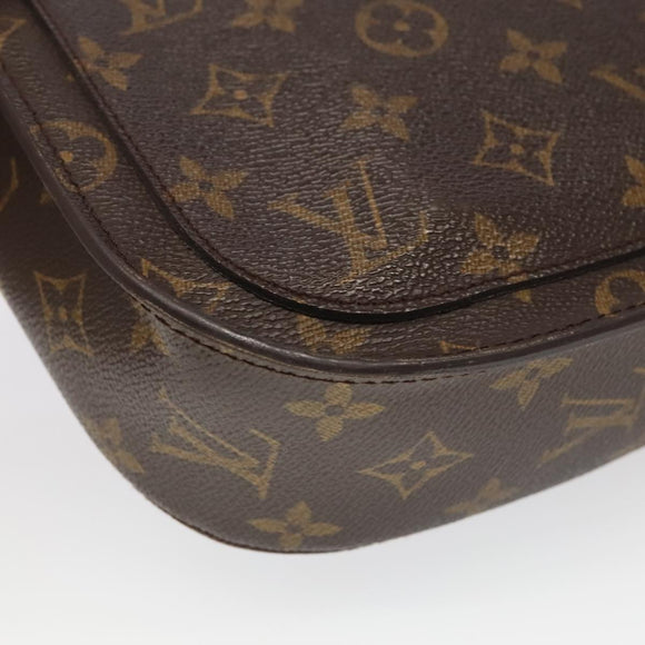 LOUIS VUITTON Monogram Saint Cloud GM Shoulder Bag M51242 LV Auth bs20441