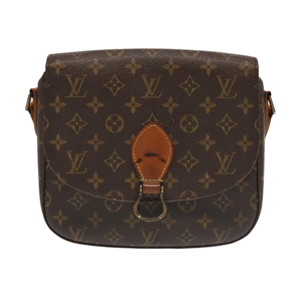 LOUIS VUITTON Monogram Saint Cloud GM Shoulder Bag M51242 LV Auth bs20441