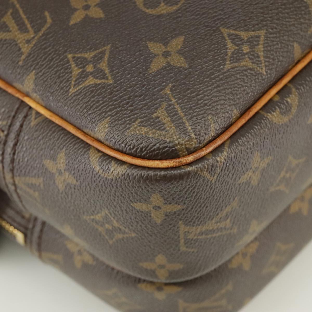 LOUIS VUITTON Monogram Reporter PM Shoulder Bag M45254 LV Auth bs20462