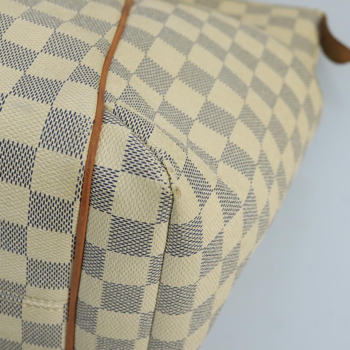 LOUIS VUITTON Damier Azur Totally MM Tote Bag N51262 LV Auth bs20470