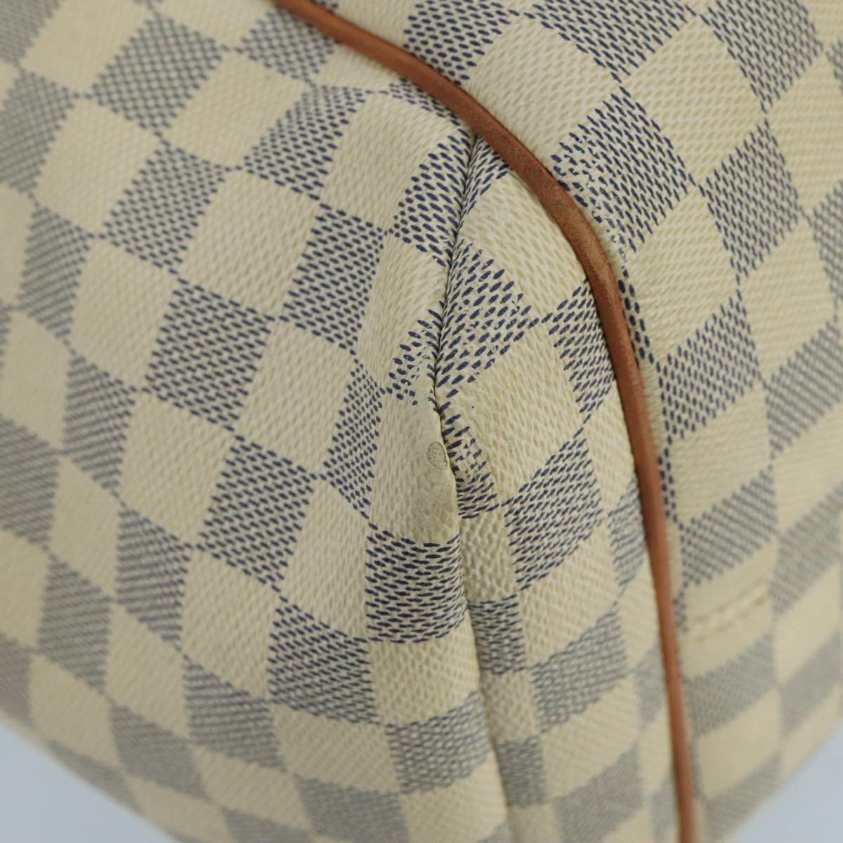 LOUIS VUITTON Damier Azur Totally MM Tote Bag N51262 LV Auth bs20470