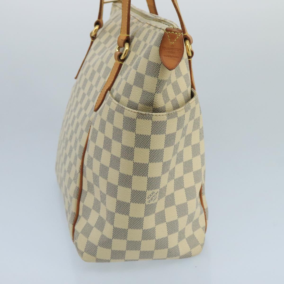 LOUIS VUITTON Damier Azur Totally MM Tote Bag N51262 LV Auth bs20470