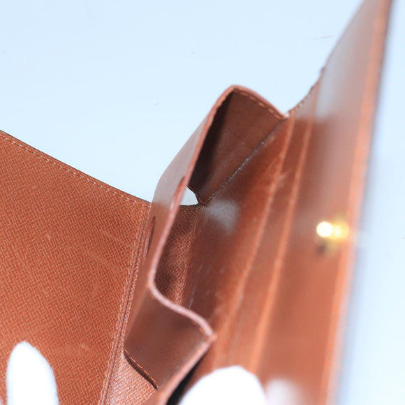 LOUIS VUITTON Monogram Playing Cards Case M58648 LV Auth bs20487