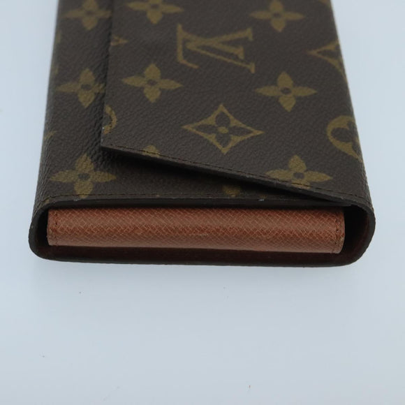 LOUIS VUITTON Monogram Playing Cards Case M58648 LV Auth bs20487