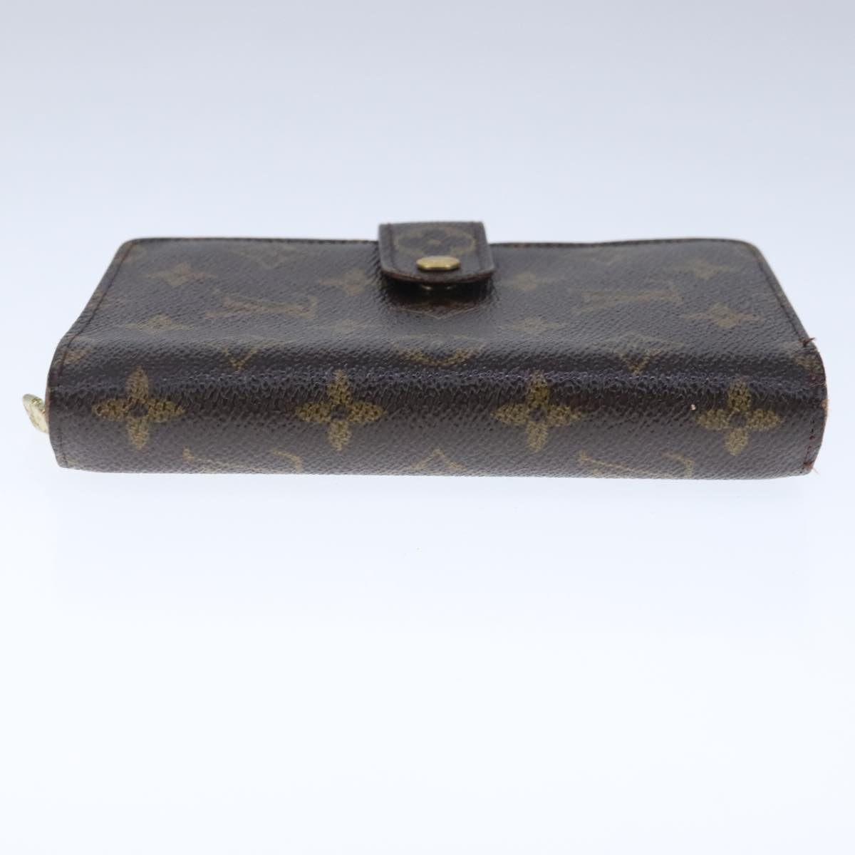 LOUIS VUITTON Monogram Porto Papie Zip Wallet M61207 LV Auth bs20509