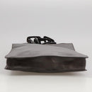 GUCCI Shoulder Bag Nylon Brown Gold Auth bs20545-6