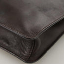 GUCCI Shoulder Bag Nylon Brown Gold Auth bs20545-18