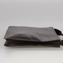 GUCCI Shoulder Bag Nylon Brown Gold Auth bs20545-5