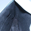 LOEWE Anagram Clutch Bag Leather Light Blue Auth bs20557-18