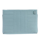 LOEWE Anagram Clutch Bag Leather Light Blue Auth bs20557-2