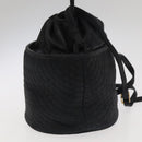 BALLY Shoulder Bag Leather Black Gold Auth bs20559-4