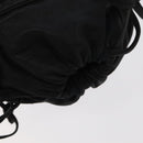 BALLY Shoulder Bag Leather Black Gold Auth bs20559-6