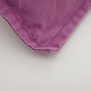 HERMES Bora Bora Pouch MM Pouch Canvas Purple Silver Auth bs20572-15