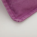 HERMES Bora Bora Pouch MM Pouch Canvas Purple Silver Auth bs20572-7