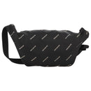 BALENCIAGA Allover Explorer Body Bag Nylon Black 482389 Auth bs20580-2