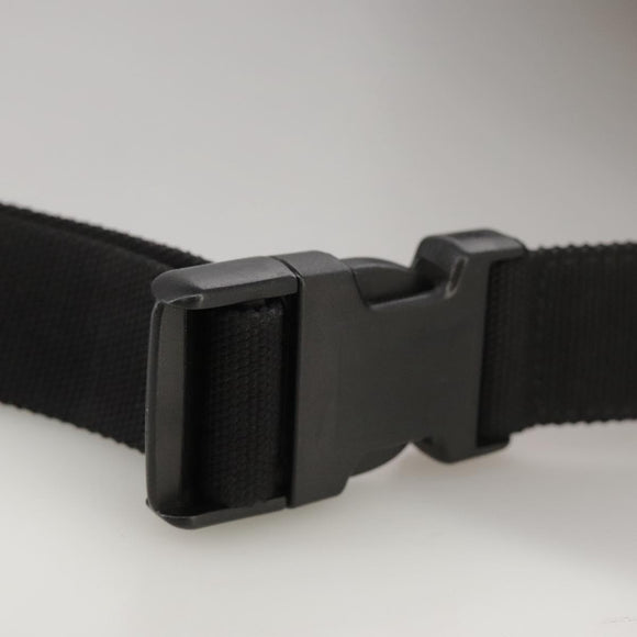 BALENCIAGA Allover Explorer Body Bag Nylon Black 482389 Auth bs20580