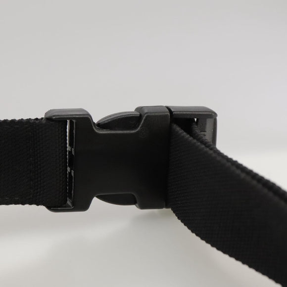 BALENCIAGA Allover Explorer Body Bag Nylon Black 482389 Auth bs20580