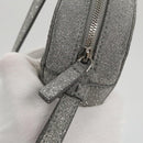 BALENCIAGA Camera bag Every day Shoulder Bag Leather Silver 552372 Auth bs20585-9