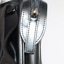 VERSACE Shoulder Bag Leather Black Auth bs20588-22