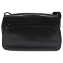 VERSACE Shoulder Bag Leather Black Auth bs20588-2