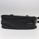 VERSACE Shoulder Bag Leather Black Auth bs20588-5