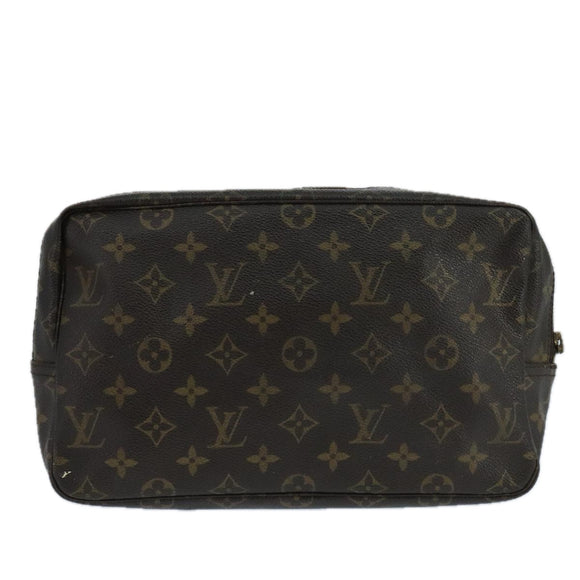 LOUIS VUITTON Monogram Trousse Toilette 28 Clutch Bag M47522 LV Auth bs20606