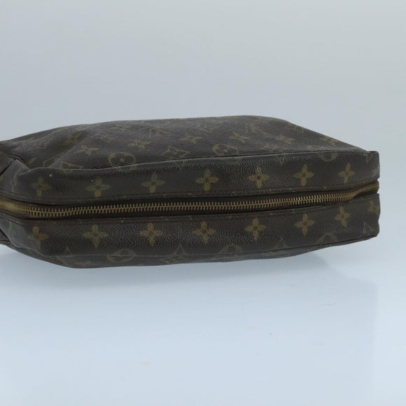 LOUIS VUITTON Monogram Trousse Toilette 28 Clutch Bag M47522 LV Auth bs20606