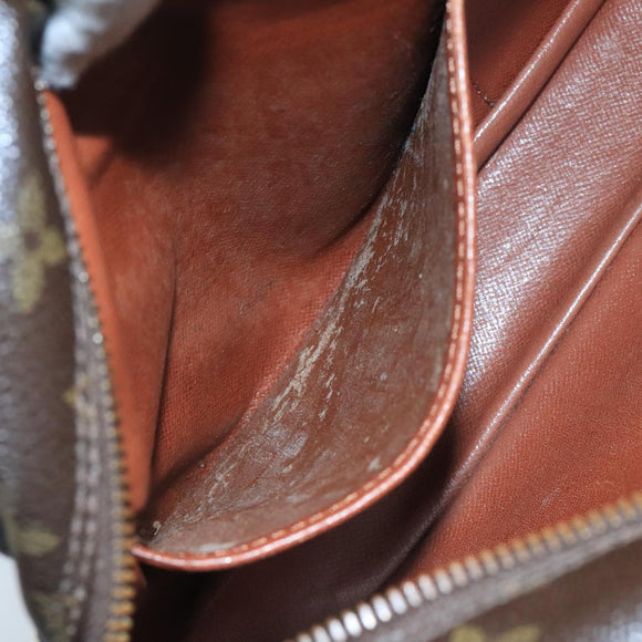 LOUIS VUITTON Monogram Compiegne 28 Clutch Bag M51845 LV Auth bs20626