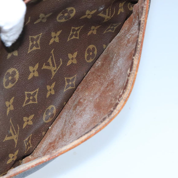 LOUIS VUITTON Monogram Compiegne 28 Clutch Bag M51845 LV Auth bs20626