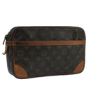 LOUIS VUITTON Monogram Compiegne 28 Clutch Bag M51845 LV Auth bs20626-1