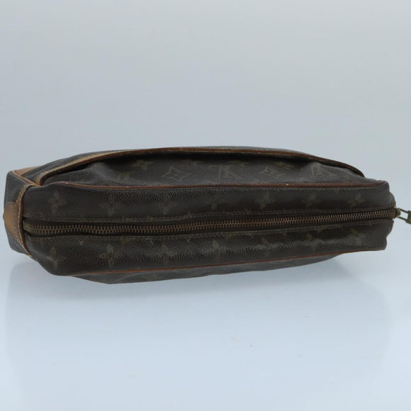 LOUIS VUITTON Monogram Compiegne 28 Clutch Bag M51845 LV Auth bs20626