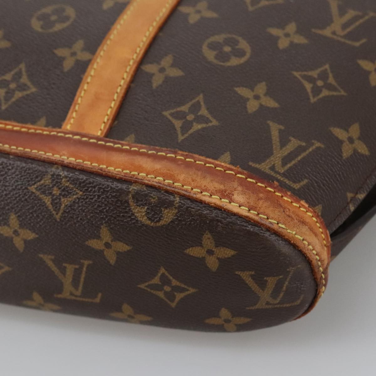 LOUIS VUITTON Monogram Babylone Tote Bag M51102 LV Auth bs20627